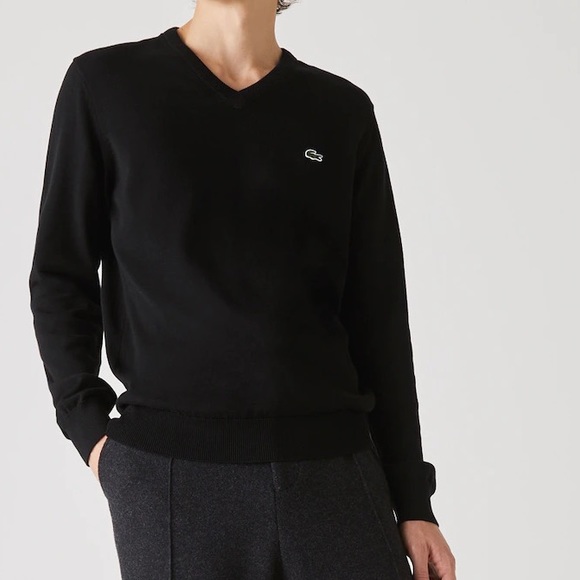 Lacoste Dark Khaki Army Green Pull Over - Picture 4 of 4